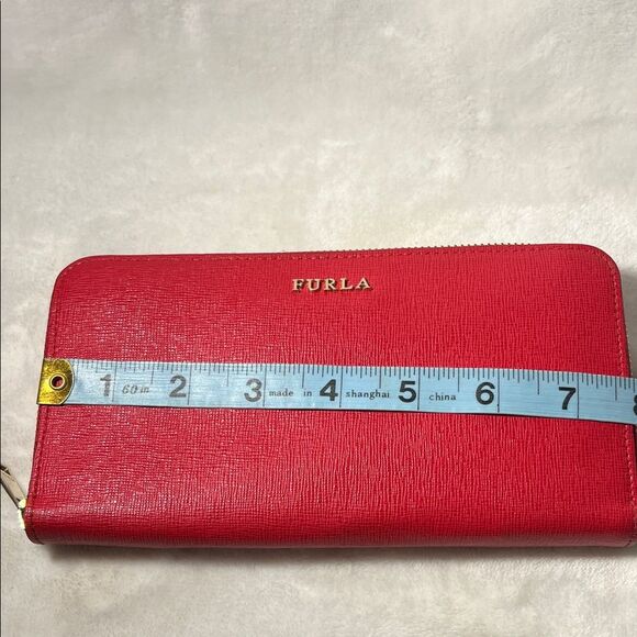 Furla Vibrant Red Wallet - Picture 12 of 13